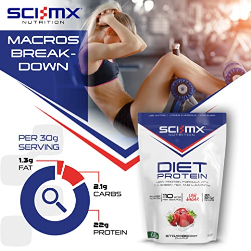 SCI-MX Diet Protein, High Protein, Low Sugar, Low Fat Lean Protein Formula Powder with Added CLA SCI-MX buy supplements canada