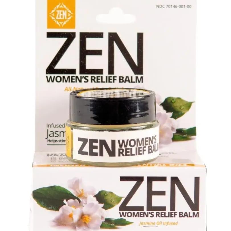 ZEN Women’s Relief Balm – Plant-Based Topical Balm Infused with Jasmine Oil – Cooling Botanical Blend – 0.7 oz – #TrustedByLegends ZEN buy supplements canada