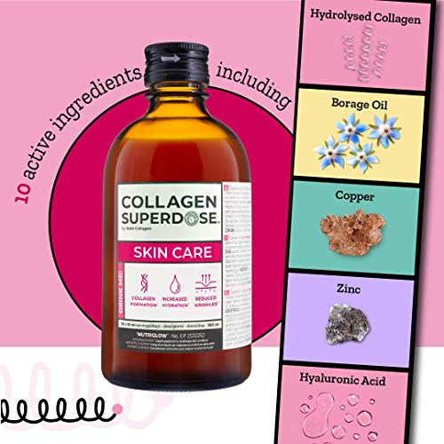 Collagen Superdose Skincare by Gold Collagen | Patented Liquid Collagen Peptides Supplement COLLAGEN SUPERDOSE by Gold Collagen buy supplements canada