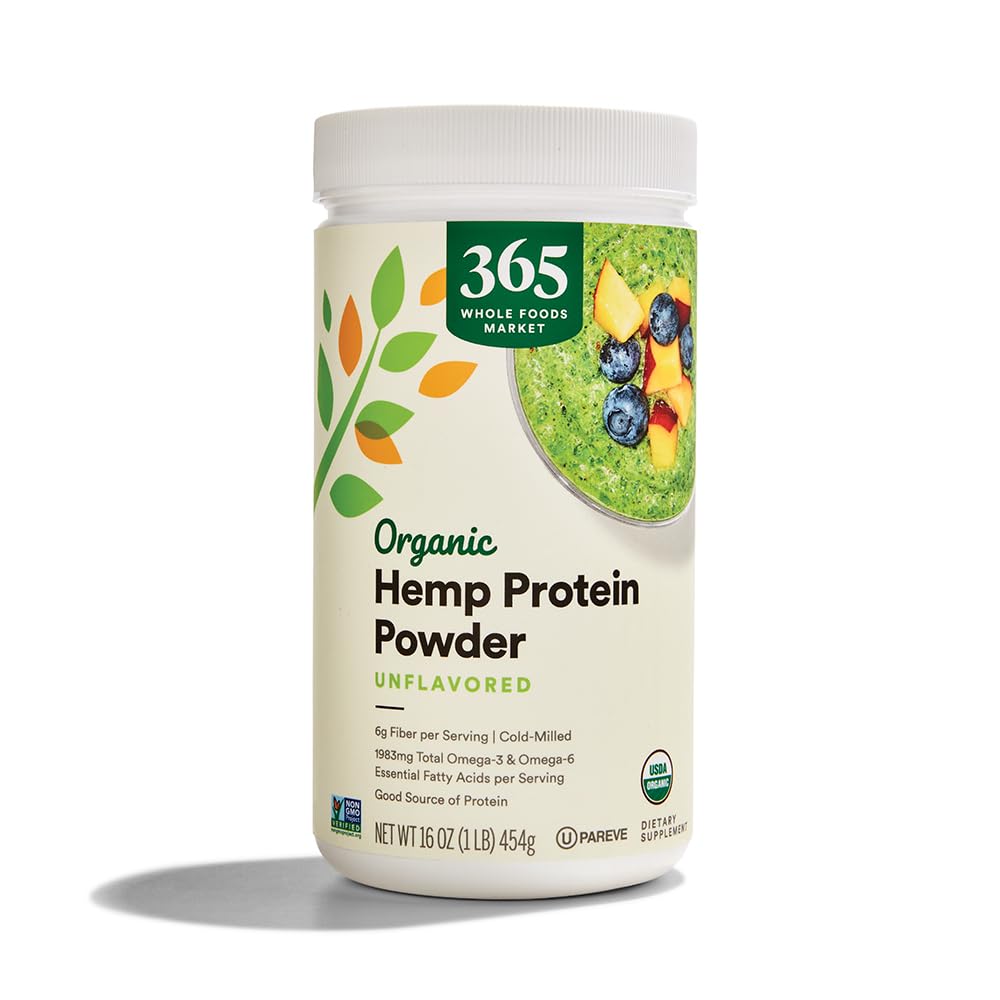 365 by Whole Foods Market, Organic Hemp Protein Powder Unflavored, 16 oz 365 by Whole Foods Market buy supplements canada