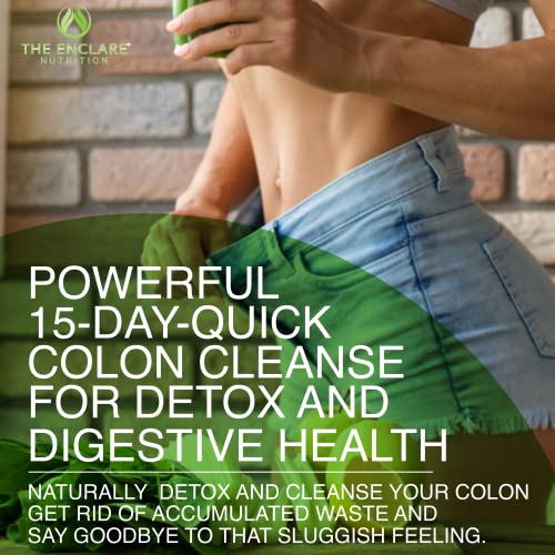 Colon Cleanser Detox. Premium 15 Day Fast-Acting Detox Cleanse Diet Pills, Probiotic THE ENCLARE NUTRITION buy supplements canada