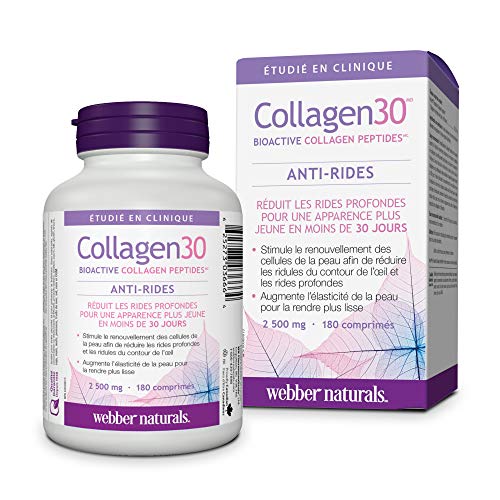 Webber Naturals Collagen30® Bioactive Collagen Peptides 2500 mg 180 Tablets Webber Naturals buy supplements canada