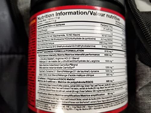 Mutant | Madness and Madness All-in | Double Pre-Workout Bundle | Fruit Punch and Melon Mutant buy supplements canada
