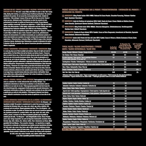 PBN - Premium Body Nutrition - Whey-ISOLATE Protein Powder, 1kg, Chocolate - 33 Servings Premium Body Nutrition buy supplements canada