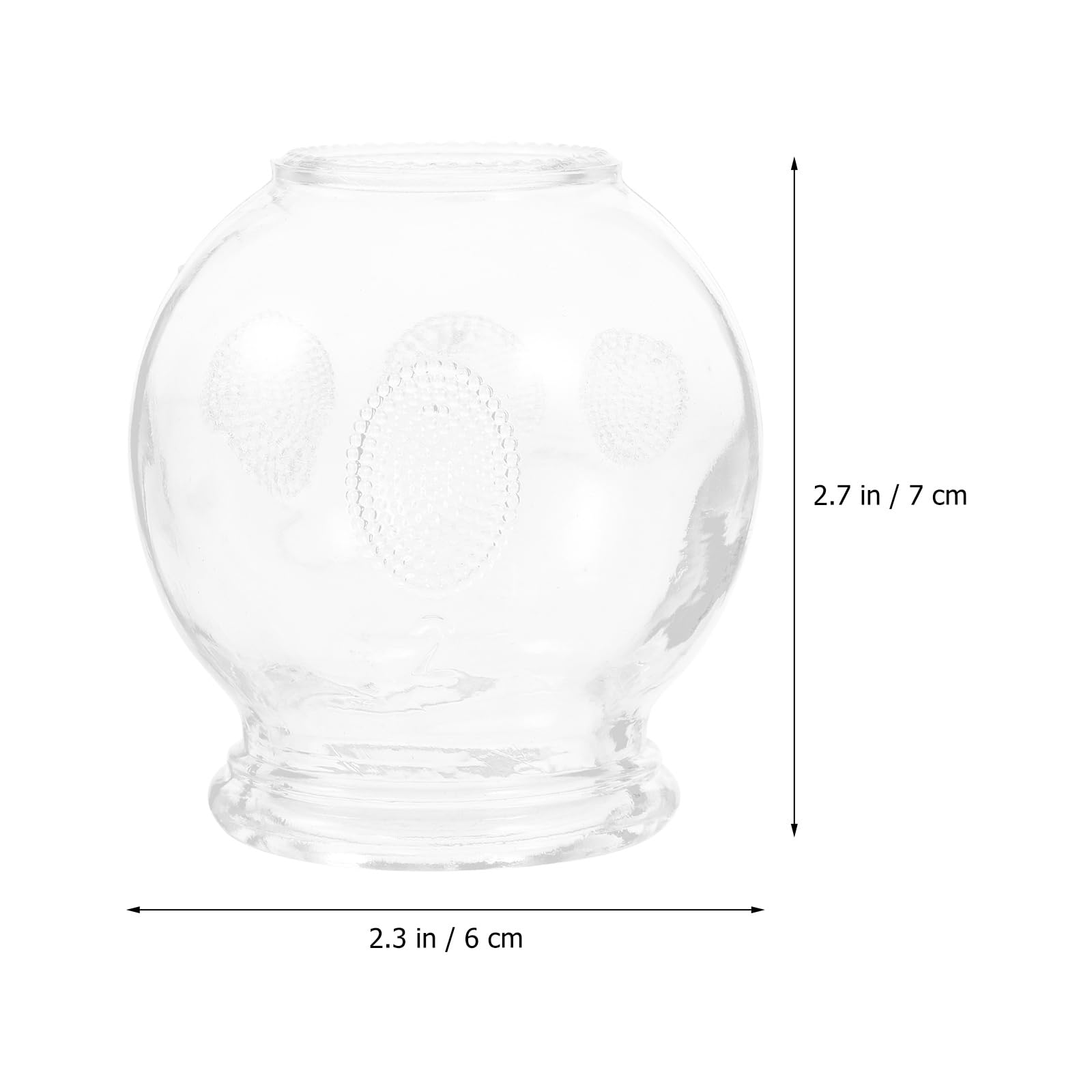 Healvian 8pcs Glass Fire Chinese Acupoint Cupping Glass Cupping Device Body Care Cupping Suction Healvian buy supplements canada