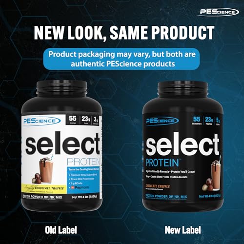 PEScience Select Low Carb Protein Powder, Chocolate Truffle, 27 Serving, Keto Friendly PEScience buy supplements canada