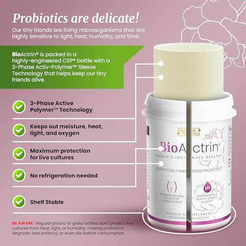Bioactrin Vaginal Probiotics for Women - Formulated Bacterial Vaginosis Treatment, Yeast Infection SIGNIFY NATURE buy supplements canada