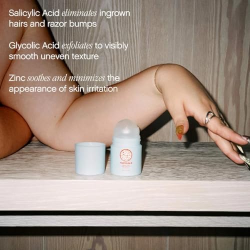 Topicals High Roller Ingrown Hair Serum | Roll-on Tonic to Soothe and Calm Irritated Skin Topicals buy supplements canada