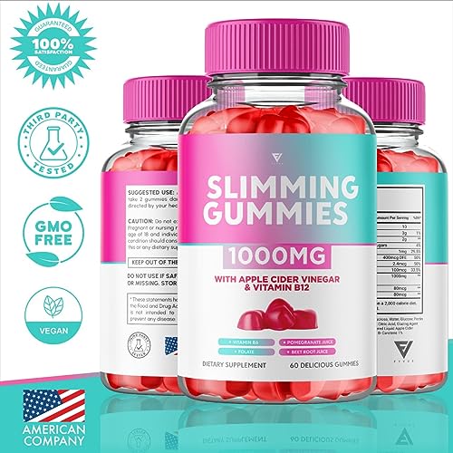 (3 Pack) Slimming Gummies It Works Slimming Gummies for Weight Loss with Apple Cider Fyvus buy supplements canada