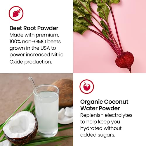 humanN SuperBeets Sport Pre Workout Powder – NSF Certified for Sport – Caffeine Free humanN buy supplements canada