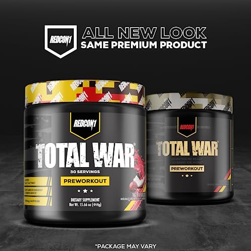 REDCON1 Total War Preworkout - Contains 320mg of Caffeine from Green Tea, Juniper REDCON1 buy supplements canada