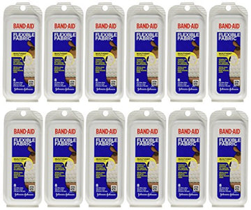 Band-Aid Flex Fabric Travel Pack - 8 Count, Pack of 12 Band-Aid buy supplements canada