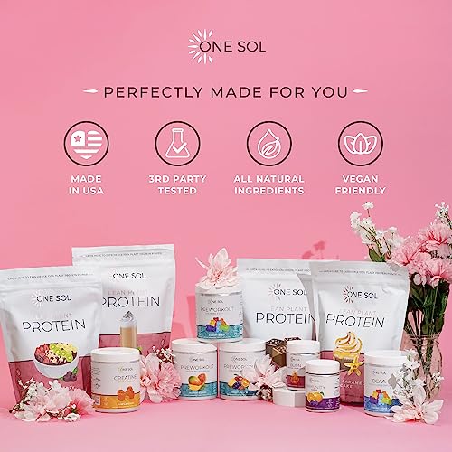 One Sol Lean Plant Protein Powder Horchata, Low Carb, Gluten Free One Sol buy supplements canada