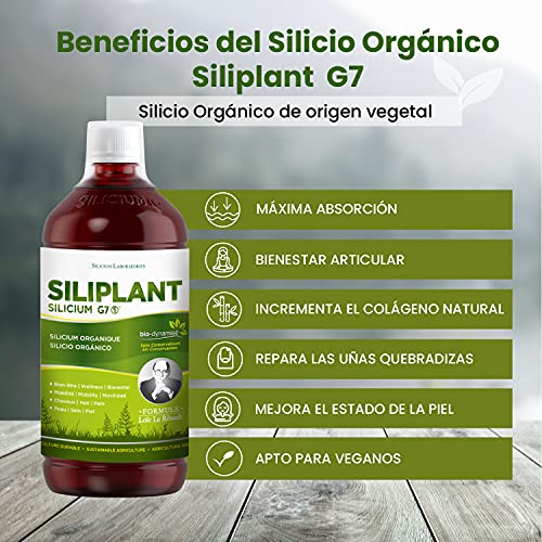 G7 Siliplant Improved Formula. Liquid Silica Supplement Collagen Booster, Strengthens Bones G7 buy supplements canada