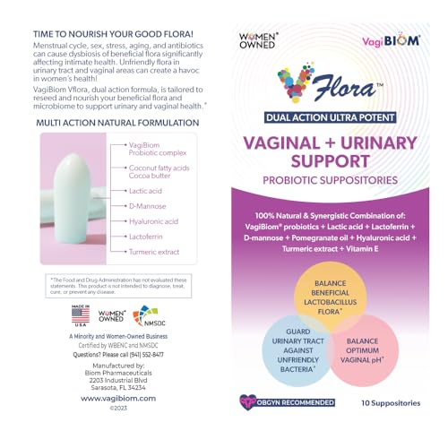 VagiBiom Dual Action Formula. Vaginal and Urinary Support to Balance Intimate Flora VagiBiom buy supplements canada