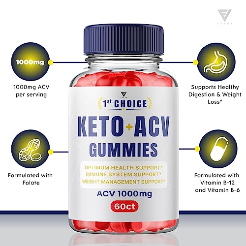 (2 Pack) 1st Choice Keto ACV Gummies, First Choice Gummies Advanced ACV - 1st Choice Fyvus buy supplements canada