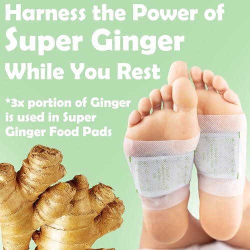 Dr. Entre's Super Ginger Foot Pads: Premium Effective Foot Pads to Feel Better, Sleep Better EntreFeet buy supplements canada