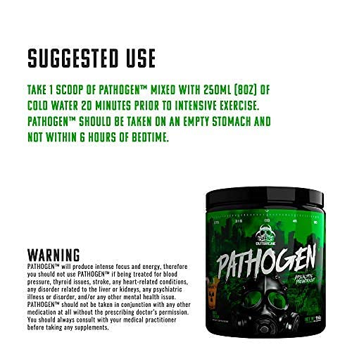 Pathogen Pre Workout - Energy Boosting Preworkout Powder, Energy Inducing Stimulants Outbreak buy supplements canada