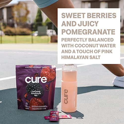 Cure Hydrating Plant Based Electrolyte Mix | FSA & HSA Eligible | Powder for Dehydration Cure Hydration buy supplements canada