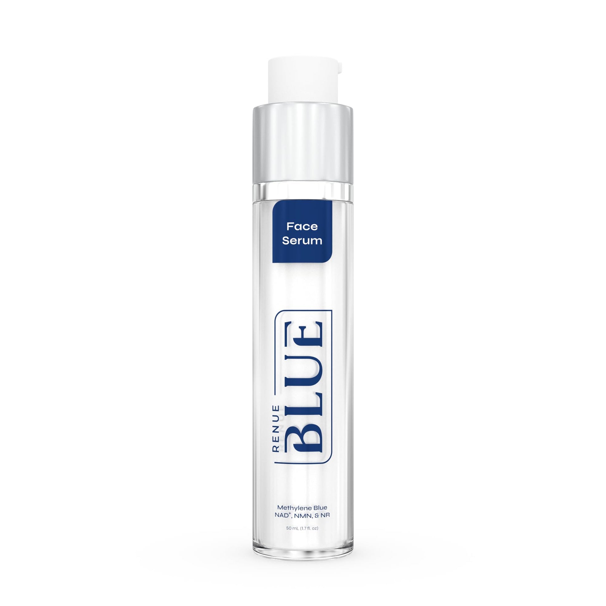 Renue Blue Methylene Blue Face Serum - Liposomal NAD+ Complex and Nutrients for Skin Rejuvenation, Deep Hydration, and Anti-Aging Support Renue By Science buy supplements canada