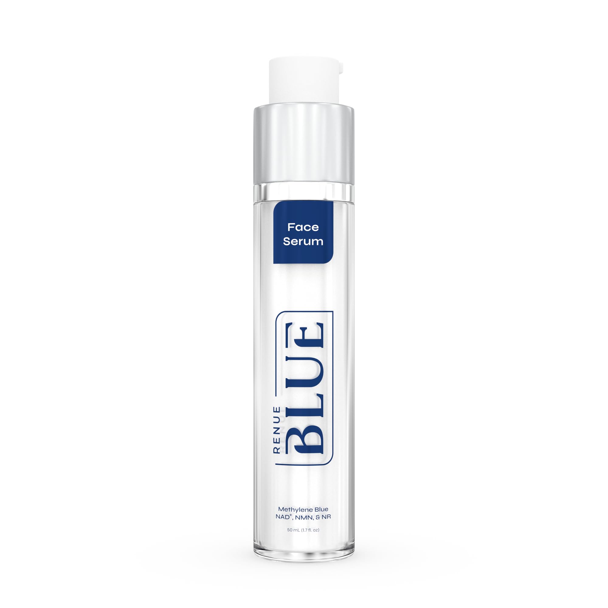 Renue Blue Methylene Blue Face Serum - Liposomal NAD+ Complex and Nutrients for Skin Rejuvenation, Deep Hydration, and Anti-Aging Support Renue By Science buy supplements canada