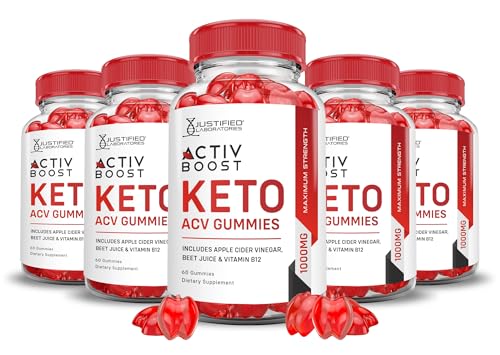 (5 Pack) Activboost Keto ACV Gummies Advanced Formula 1000MG Active Boost Justified Laboratories buy supplements canada