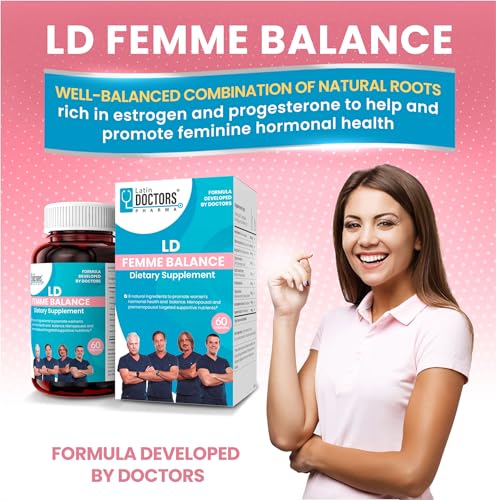 Latin Doctors Femme Balance Supplement, Supports Hormone Balance, Menopausal & Premenopausal LATIN DOCTORS PHARMA buy supplements canada