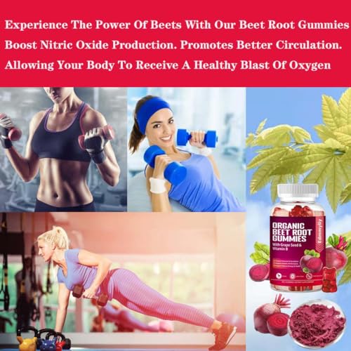 Organic Beet Root Gummies 1500mg for Men Women Beet Root for Athletic, Performance Edmmyliy buy supplements canada