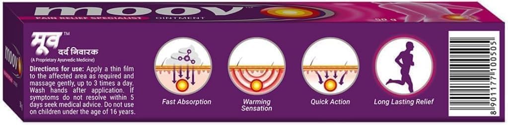 Moo.v Ayurvedic Body Massage Cream – 50g (Pack of 2) | Herbal Formula for Post-Workout Care & Everyday Use Generic buy supplements canada