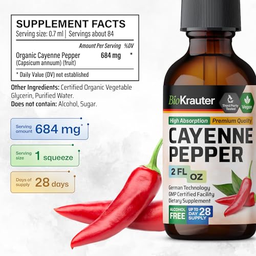 MAUWE HERBS Cayenne Pepper Supplement - Organic Cayenne Pepper Tincture MAUWE HERBS buy supplements canada