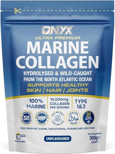 Onyx Marine Collagen Powder 10000mg (Type I & III) | Wild-Caught Arctic Cod ONYX INGREDIENTS 101 buy supplements canada