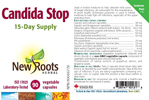 New Roots Herbal Candida Stop, 90 CT NEW ROOTS HERBAL buy supplements canada