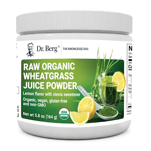 Dr. Berg USDA Certified Organic Green Powder Superfood (60 Servings) - Made with Raw Dr. Berg Nutritionals buy supplements canada