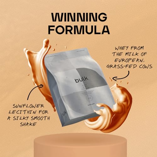 Bulk Pure Whey Protein Powder Shake, Salted Caramel, 500 g, Packaging May Vary Bulk buy supplements canada