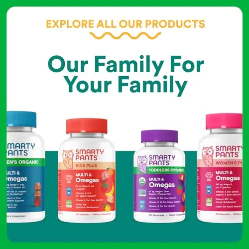 SmartyPants Organic Prenatal Vitamins for Women, Multivitamin Gummies: Biotin, Methylfolate, Omega 3 (ALA), Vitamin D3, C, Vitamin B12, B6, A, K2 & Zinc SmartyPants buy supplements canada