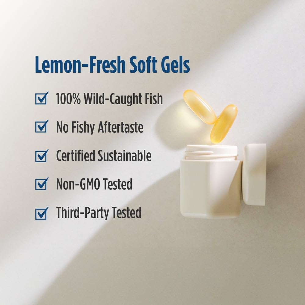 Nordic Naturals ProEPA, Lemon - 180 Soft Gels - 1210 mg Omega-3 - High-Intensity EPA Formula for Healthy Mood, Heart Health & Cellular Function - Non-GMO - 90 Servings Nordic Naturals buy supplements canada