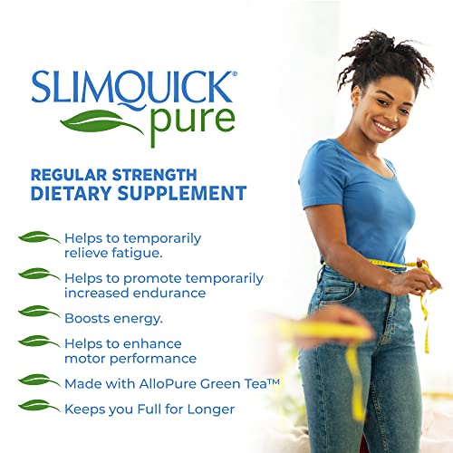 Slimquick Pure 3x Regular Strength Pills for Women to Help Achieve Weight Goals, Helps Metabolism SlimQuick buy supplements canada