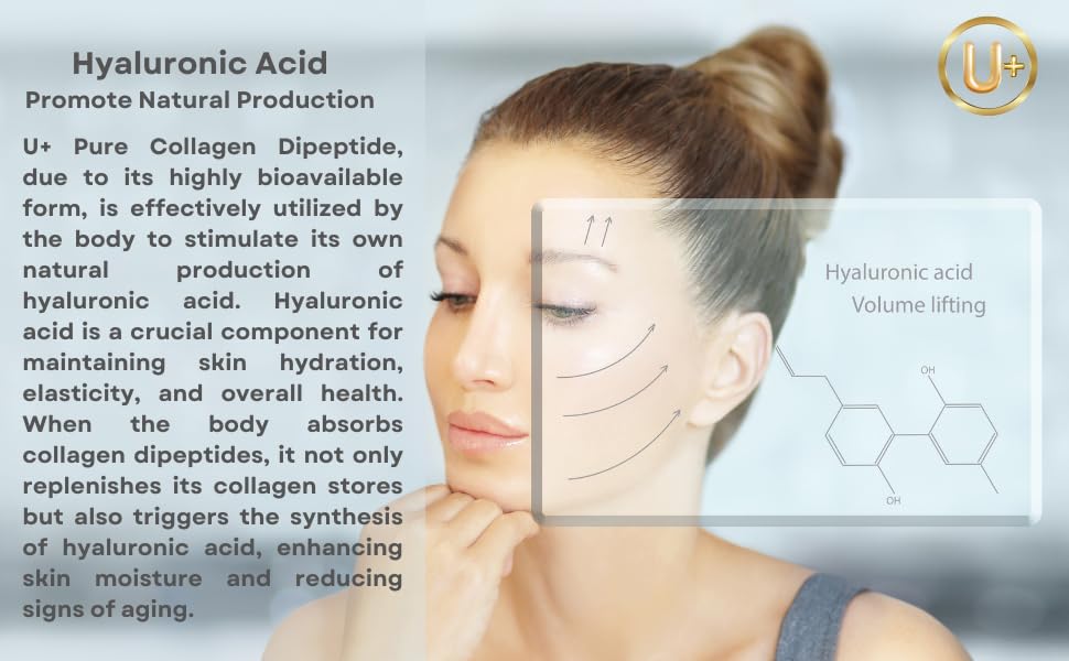 U+ Pure Collagen Dipeptide Supplement - Advanced Hydrolyzed Collagen Powder for Skin, Hair U+ Pure Collagen buy supplements canada