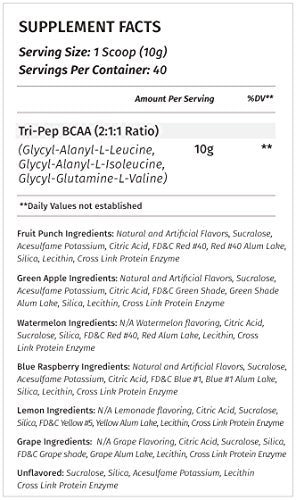 Metabolic Nutrition - TRIPEP - Tri-Peptide Branch Chain Amino Acid, BCAA Powder Metabolic Nutrition buy supplements canada