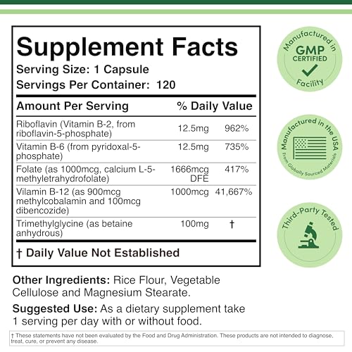 Methylated Multivitamin (Methylated and Activated Vitamins Only - Methylated B Complex with Trimethylglycine Double Wood Supplements buy supplements canada