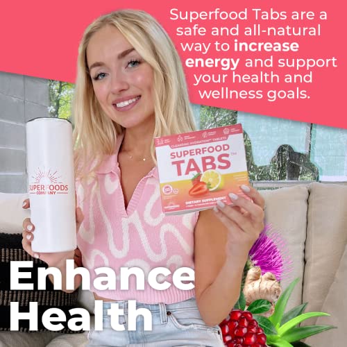 Superfood Tabs Detox Cleanse Drink - Fizzy Nutrition Supplement for Women and Men skinnytabs buy supplements canada
