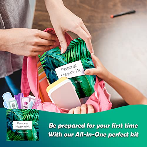 3 x Menstrual All-in-One Kits - Assorted Colors | Convenience on The Go | Single Period Kit Packs pH Advantage buy supplements canada