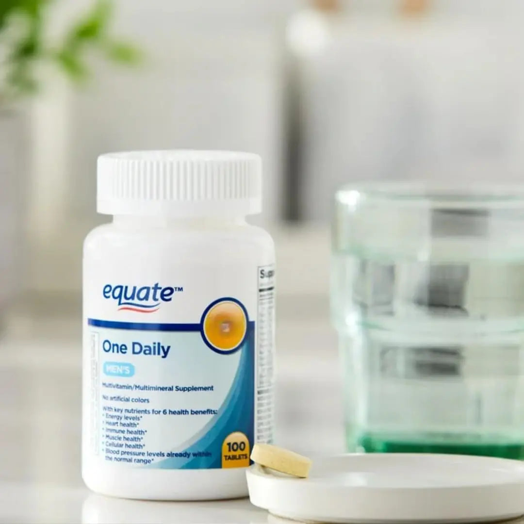 AGILIPET Equate One Daily Men's Multivitamin Multimineral Supplement Tablets, 100 Count Sticker AGILIPET buy supplements canada