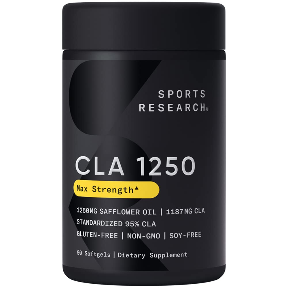 Sports Research CLA - 1250mg with Active Conjugated Linoleic Acid for Men and Women Sports Research buy supplements canada