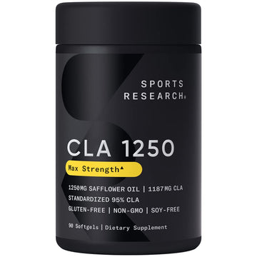 Sports Research CLA - 1250mg with Active Conjugated Linoleic Acid for Men and Women Sports Research buy supplements canada
