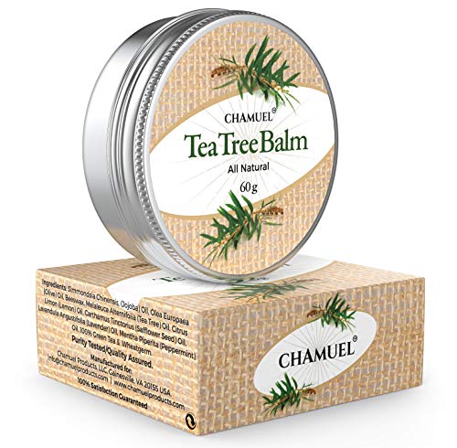 TEA TREE OIL BALM -100% All Natural | Great Cream for Soothing Irritations like Eczema Chamuel buy supplements canada
