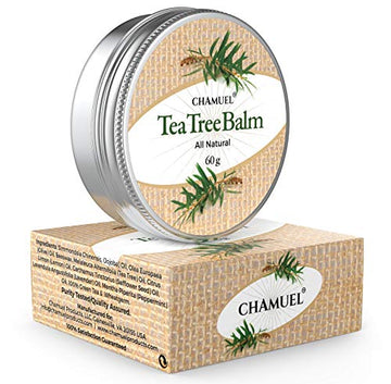 TEA TREE OIL BALM -100% All Natural | Great Cream for Soothing Irritations like Eczema Chamuel buy supplements canada