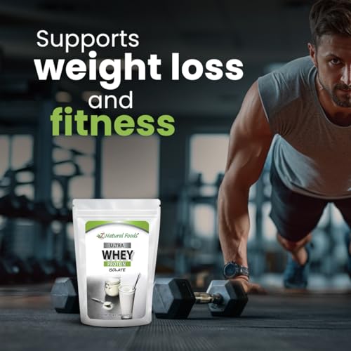 Z Natural Foods Whey Protein Powder Isolate, Unsweetened Protein Powder Enriched Z Natural Foods buy supplements canada