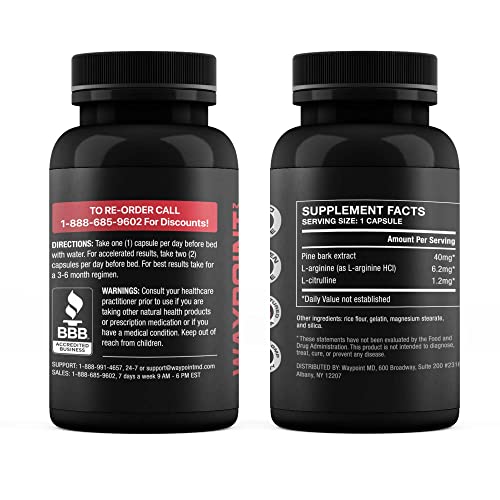 Advanced Nitric Oxide Supplement for Men- 342% Nitric Oxide Booster – Includes L Arginine WAYPOINT HEALTH buy supplements canada